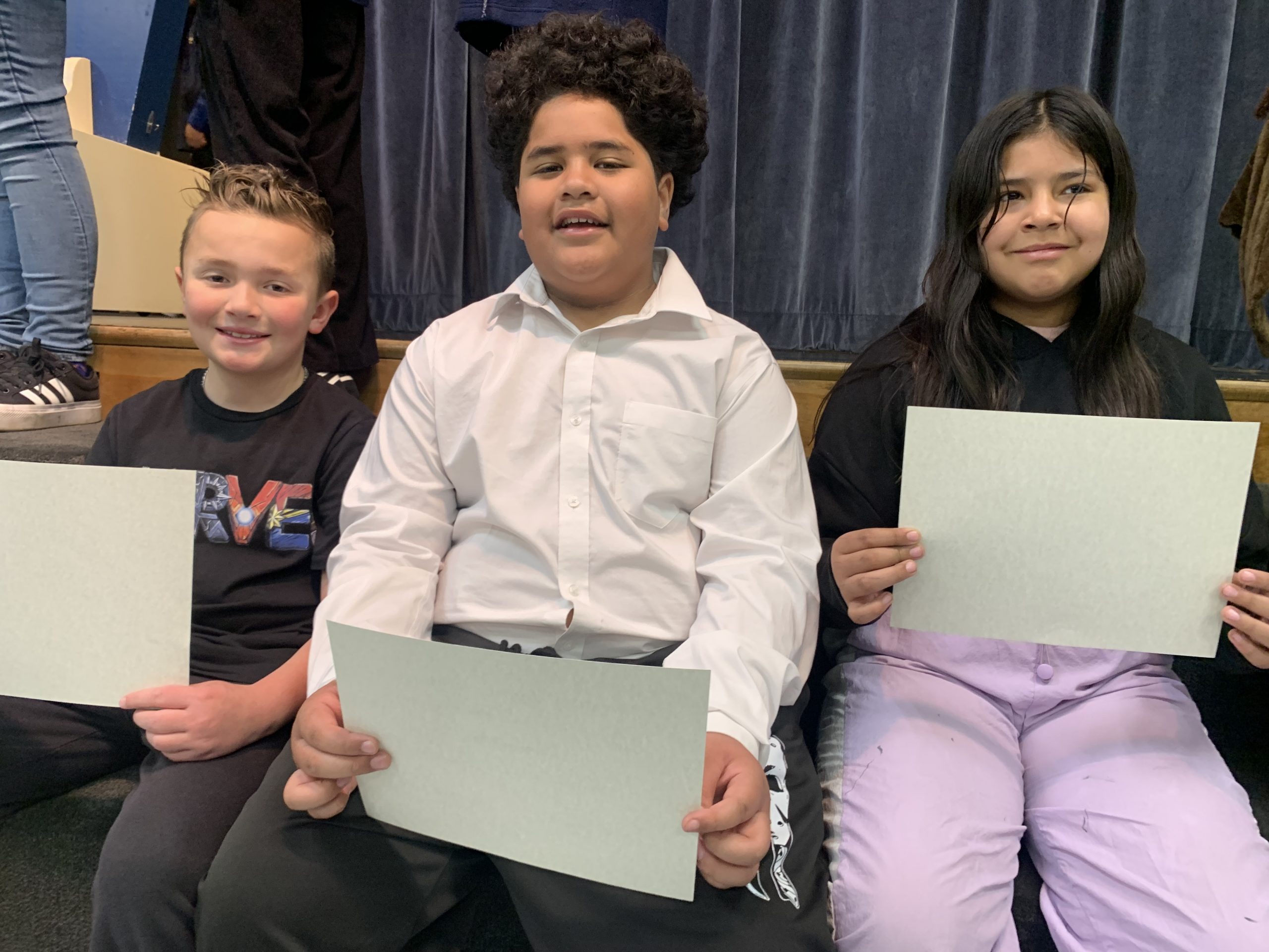 Our 4th grade awards recipients for February
